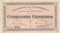 Frankreich 50 Cents - Lons-le-Saunier - Chamber of Commerce - 1918 - Serial 956