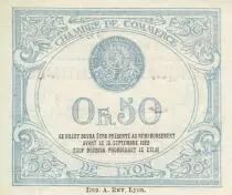 Frankreich 50 Cents - Lyon - Chamber of Commerce - 13-09-1917 - Sixth Serial