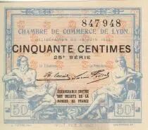 Frankreich 50 Cents - Lyon - Chamber of Commerce - 15-06-1922 - Twenty-fifth Serial