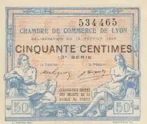 Frankreich 50 Cents - Lyon - Chamber of Commerce - 19-02-1920 - Thirteenth Serial
