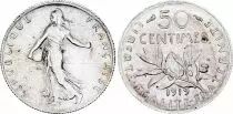Frankreich 50 Cents Semeuse - 1919 - Silver
