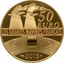 Frankreich 50-Euro Gold Coin - The Amazon - 2013