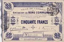 Frankreich 50 F Cambrai