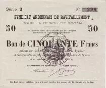 Frankreich 50 F Sedan Synd.de ravitaillement