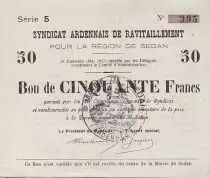 Frankreich 50 F Sedan Synd.de ravitaillement