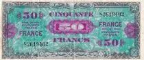 Frankreich 50 Francs - Allied Military Currency - 1945 - Without serial - P.122