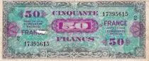 Frankreich 50 Francs - Allied Military Currency - Serial 2 - 1944