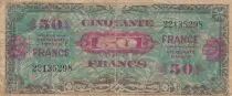 Frankreich 50 Francs - American printing - 1944 - Without serial - 22135298