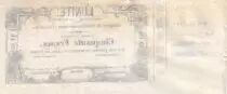 Frankreich 50 Francs - Banque de l\'Unit&eacute; - 1870 - AU