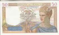 Frankreich 50 Francs - Ceres - 03-11-1938 - Serial N.8965