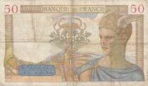 Frankreich 50 Francs - Ceres - 21-02-1935 - Series R.426