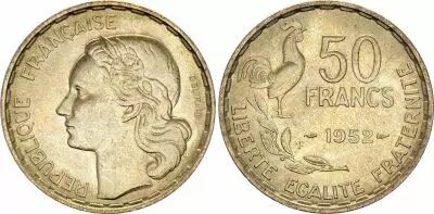 Frankreich 50 Francs - Guiraud - 1952