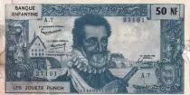 Frankreich 50 Francs - Henri IV - Banque Enfantine