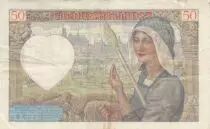 Frankreich 50 Francs - Jacques Coeur - 13-06-1940 - Serial S.4