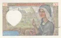Frankreich 50 Francs - Jacques Coeur - 13-06-1940 - Serial T.5