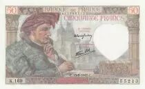 Frankreich 50 Francs - Jacques Coeur - 15-05-1942 - Serial K.169