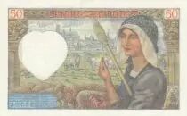 Frankreich 50 Francs - Jacques Coeur - 20-11-1941- Serial G.136
