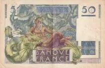 Frankreich 50 Francs - Le Verrier - 12-06-1947 - Serial G.74 - P.127
