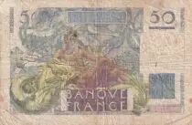 Frankreich 50 Francs - Le Verrier - 24-08-1950 - Serial N.167 - P.127