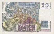 Frankreich 50 Francs - Le Verrier - 24-08-1950 - Serial X.157 - P.127