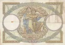 Frankreich 50 Francs - Luc Olivier Merson - 14-04-1932 - Serial V.10070