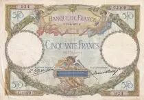 Frankreich 50 Francs - Luc Olivier Merson - 21-09-1927 - Serial C.1109