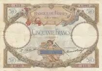 Frankreich 50 Francs - Luc Olivier Merson - 29-11-1929 - Serial E.5667