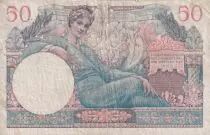 Frankreich 50 Francs - Mercury - 1947 - Serial V.1 - VF - P.8