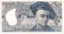 Frankreich 50 Francs - Quentin de la Tour - 1976 - Serial W.2 - AU - P.152a