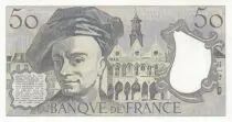 Frankreich 50 Francs - Quentin de la Tour - 1980 - Serial K.19