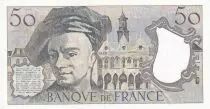 Frankreich 50 Francs - Quentin de la Tour - 1980 - Serial Y.19 - XF to AU - P.152b