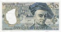 Frankreich 50 Francs - Quentin de la Tour - 1980