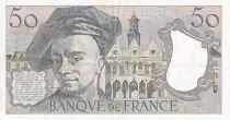 Frankreich 50 Francs - Quentin de la Tour - 1983 - Serial P.35 - XF - P.152b