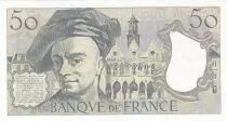 Frankreich 50 Francs - Quentin de la Tour - 1986 - Serial Y.46