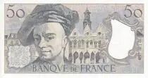 Frankreich 50 Francs - Quentin de la Tour - 1987 - Serial S.47 - XF - P.152c