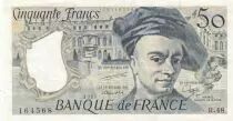 Frankreich 50 Francs - Quentin de la Tour - 1987 - Serial S.49 - P.152