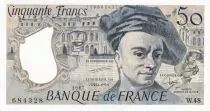 Frankreich 50 Francs - Quentin de la Tour - 1987 - Serial W.48 - P.152
