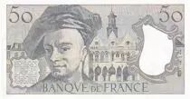 Frankreich 50 Francs - Quentin de la Tour - 1988 - Serial Q.52 - UNC - P.152d
