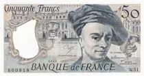 Frankreich 50 Francs - Quentin de la Tour - 1988 - Serial W.51 - P.152