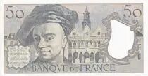 Frankreich 50 Francs - Quentin de la Tour - 1988 - Serial W.51 - PUNC - P.152d
