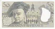 Frankreich 50 Francs - Quentin de la Tour - 1989 - Serial N.55