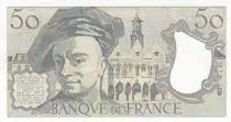 Frankreich 50 Francs - Quentin de la Tour - 1989 - Serial S.57