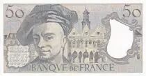 Frankreich 50 Francs - Quentin de la Tour - 1989 - Serial W.57 - AU - P.152d