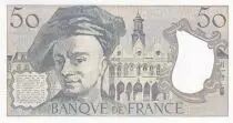 Frankreich 50 Francs - Quentin de la Tour - 1990 - Serial Q.59 - P.152