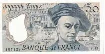 Frankreich 50 Francs - Quentin de la Tour - 1990 - Serial U.59 - UNC - P.152e