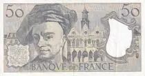Frankreich 50 Francs - Quentin de la Tour - 1990 - Serial U.61 - VF - P.152e