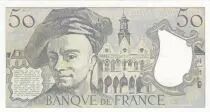 Frankreich 50 Francs - Quentin de la Tour - 1990 - Serial V.59