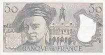 Frankreich 50 Francs - Quentin de la Tour - 1990 - Serial W.59 - XF - P.152e
