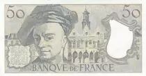 Frankreich 50 Francs - Quentin de la Tour - 1991 - Serial B.67