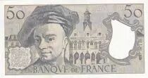 Frankreich 50 Francs - Quentin de la Tour - 1991 - Serial T.68 - AU - P.152e